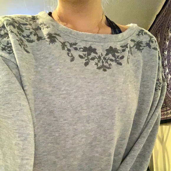 ✨Embroidered Collar American Eagle Sweatsh… - Picture 2 of 5